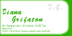 diana grifaton business card